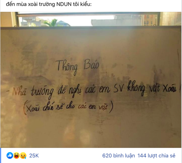 Nhà trường ra thông báo cấm sinh viên làm một chuyện mà ai đọc xong cũng phì cười, dòng chú thích bên dưới mới hài hước hơn - Ảnh 2.