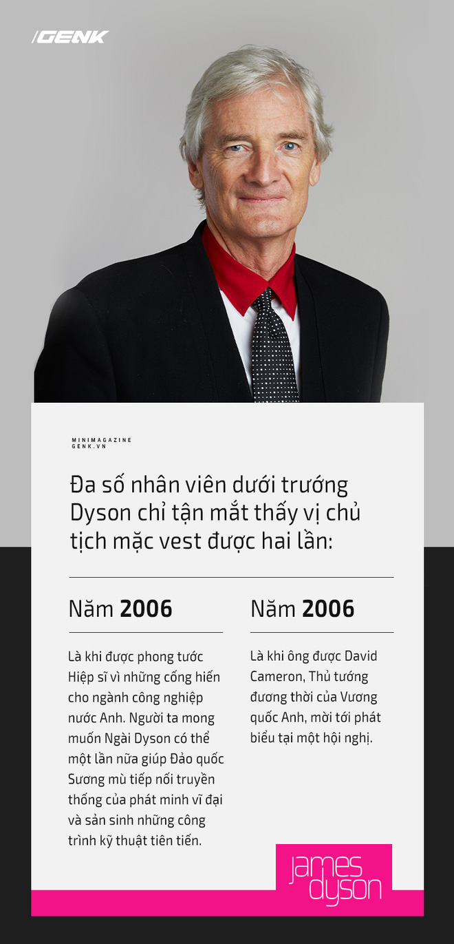 Những sự thật thú vị về Ngài James Dyson - vị kỹ sư, nhà thiết kế, nhà phát minh thiên tài sáng lập ra hãng điện máy Dyson vừa đặt chân tới Việt Nam - Ảnh 14.