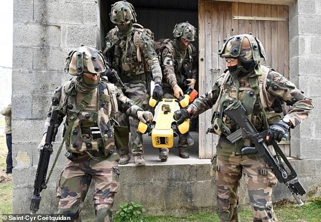Xem chó robot trị giá 1,7 tỷ đồng của quân đội Pháp trổ tài chiến đấu - Ảnh 3.