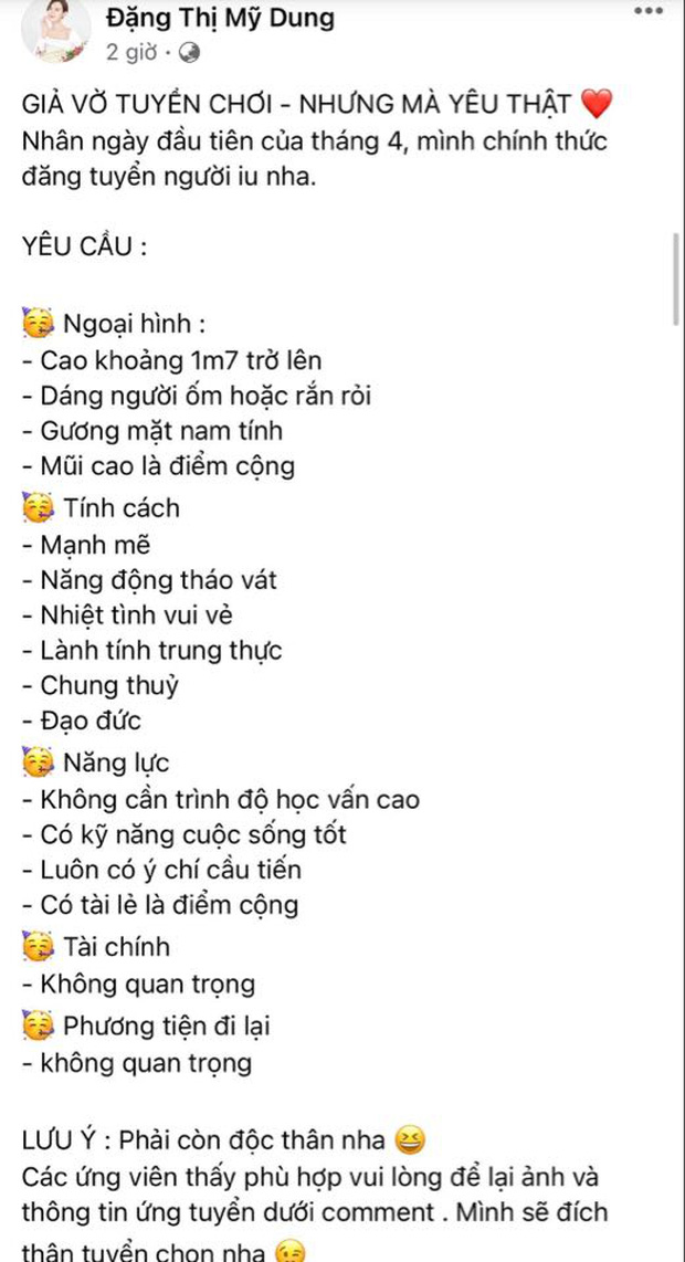 Midu mở đại hội tuyển chơi yêu thật: Nói rõ 17 tiêu chí chọn bồ, đọc phần tài chính và lưu ý cuối cùng mà “xỉu ngang”! - Ảnh 1.