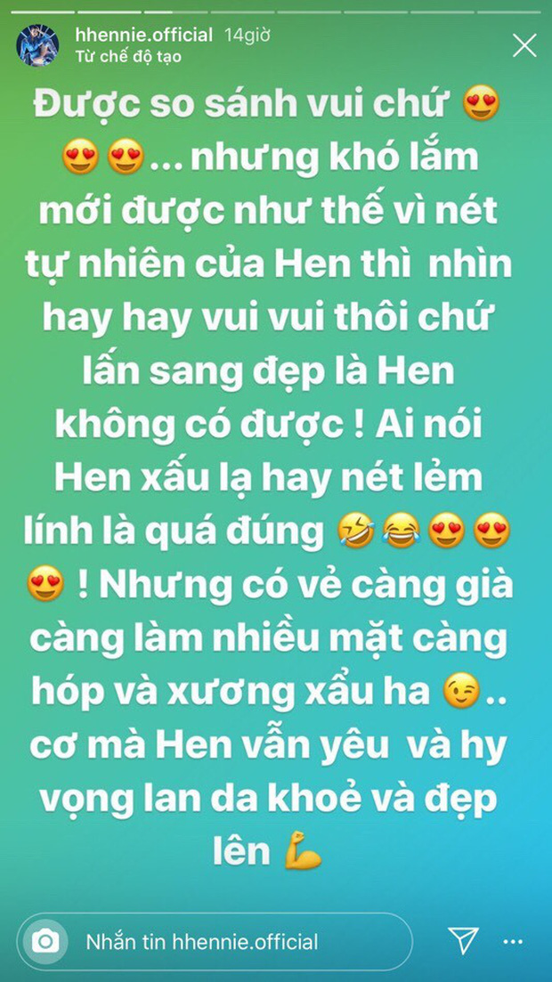 HHen Niê dính nghi vấn thẩm mỹ hỏng vì bị soi cằm nhọn như phù thuỷ, chính chủ phải lên tiếng ngay và luôn - Ảnh 2.