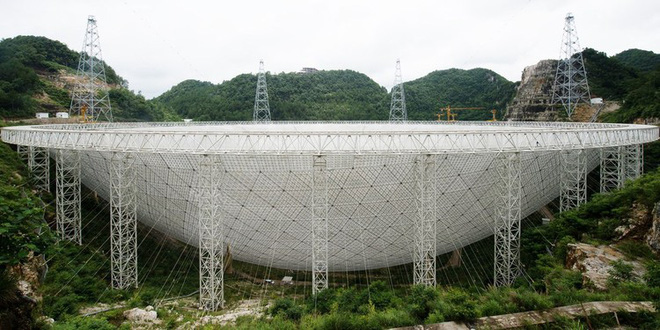 Cận cảnh kính viễn vọng Trung Quốc, tương đương 30 sân bóng đá - Ảnh 2.