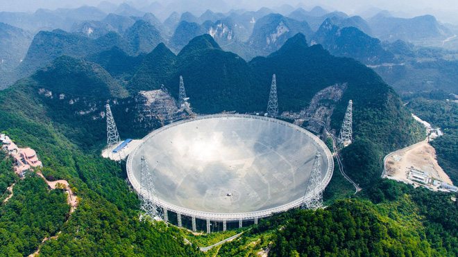 Cận cảnh kính viễn vọng Trung Quốc, tương đương 30 sân bóng đá - Ảnh 4.