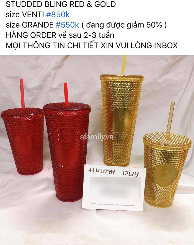  Ngã ngửa vì hiện tượng đầu cơ ly Starbucks, giá tăng chóng mặt một cách khó hiểu đến mức mua 1 triệu - bán lại tận 20 triệu cho 2 chiếc ly nhựa cũng cháy hàng  - Ảnh 10.