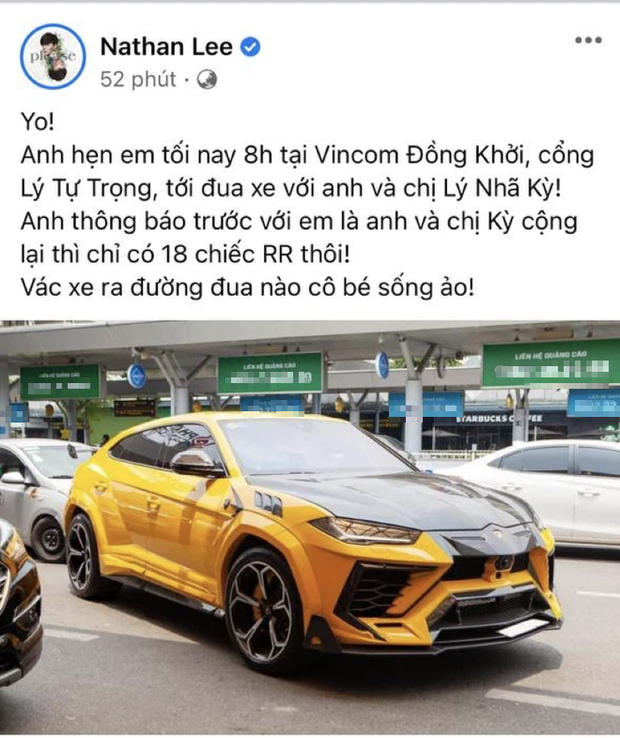 Giữa lúc dân tình đang ùa ra đường hóng đại chiến siêu xe của Nathan Lee và Ngọc Trinh, Lý Nhã Kỳ ở nhà làm gì? - Ảnh 1.