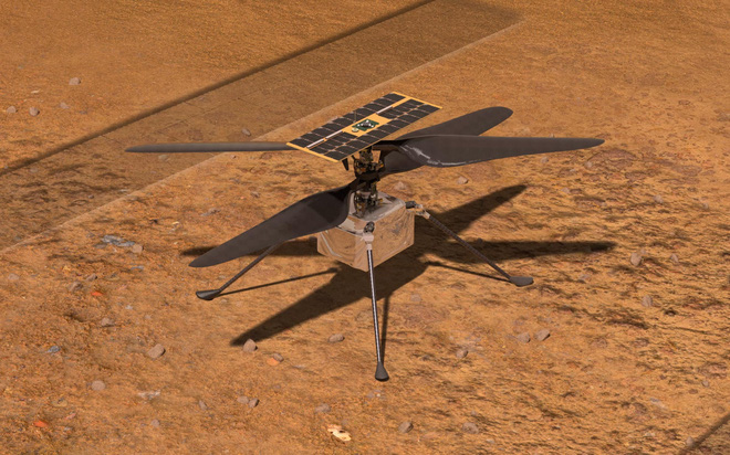 Nhờ có bản cập nhật phần mềm gửi đi từ Trái Đất, NASA mới có thể làm nên lịch sử với chiếc trực thăng Ingenuity - Ảnh 1.