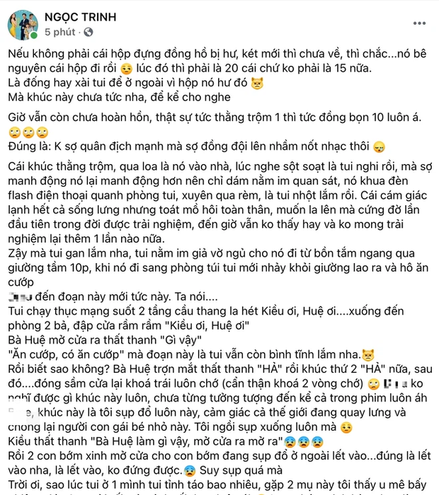 Ngọc Trinh được bạn thân tặng đồng hồ mới giá khủng sau vụ mất trộm BST 15 tỷ chấn động Vbiz - Ảnh 3.