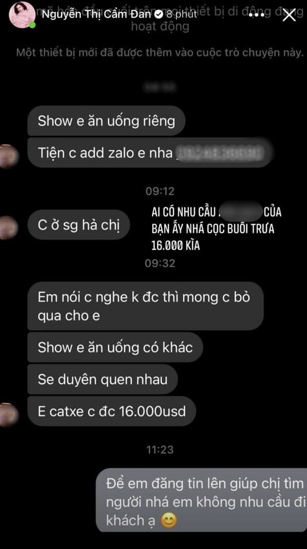 Tình trẻ của chồng cũ Lệ Quyên đích thân lên tiếng vụ bị gạ “đi khách” 400 triệu, nói rõ khi bị dư luận chỉ trích - Ảnh 2.