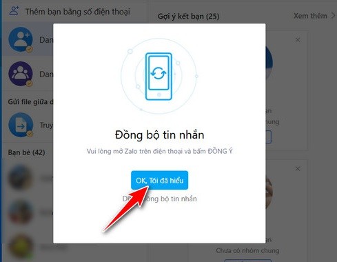 Hướng dẫn cách đồng bộ tin nhắn Zalo trên điện thoại và máy tính - Ảnh 5.
