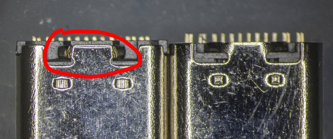 So sánh đầu nối USB-C loại 1 nghìn đồng và 5 nghìn đồng dưới kính hiển vi: đắt hơn gấp 5 nhưng chất lượng có hơn tương xứng? - Ảnh 7.