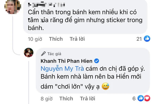 Phan Hiển bị phản ứng dữ dội vì úp trọn bánh kem vào mặt Khánh Thi, chính chủ phải lên tiếng đính chính ngay và luôn - Ảnh 3.