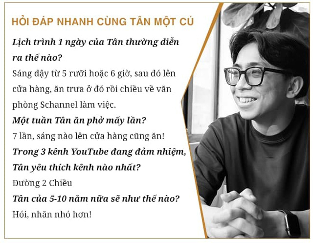 Tân Một Cú - thiếu gia nhà Phở 10 Lý Quốc Sư: Làm YouTube nghèo hơn bán phở! - Ảnh 7.