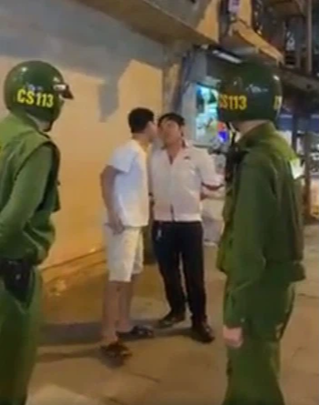  Đi taxi từ Hưng Yên về Hà Nội bùng tiền, thanh niên đe dọa tài xế, chửi bới cảnh sát - Ảnh 1.