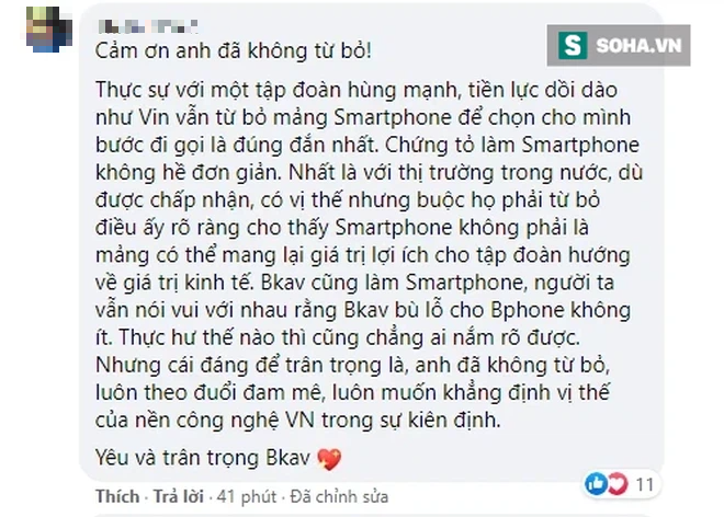 Nguyễn Tử Quảng cám ơn Vsmart, khẳng định Bphone sẽ đứng Top 2 thị phần vào năm 2023  - Ảnh 2.