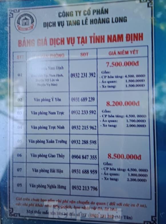 Nam Định: Đài hoá thân bị tố ép cơ sở tang lễ thuê xe, mua quan tài giá cao - Ảnh 5.