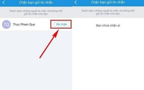 Hướng dẫn bỏ chặn tin nhắn Zalo chỉ bằng một click - Ảnh 3.