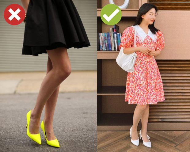 4 kiểu giày dép cứ mix với váy là hỏng cả set đồ, vóc dáng bị dìm cực thảm - Ảnh 3.