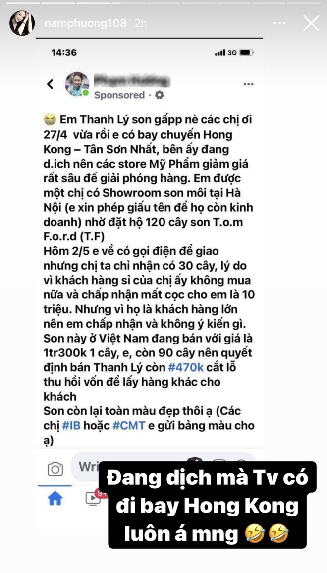 Tiếp viên Vietnam Airlines bị page bán hàng mượn hình mạo danh, inbox hỏi còn bị đuổi: Chị đi ra đi! - Ảnh 3.