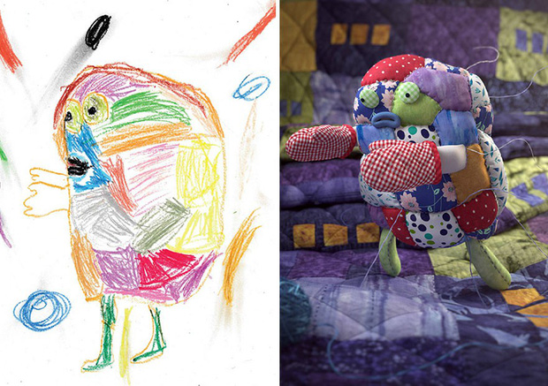 Loạt tranh vẽ nhân vật game cực ngầu đến từ tác phẩm nguệch ngoạc của trẻ nhỏ - Ảnh 3.