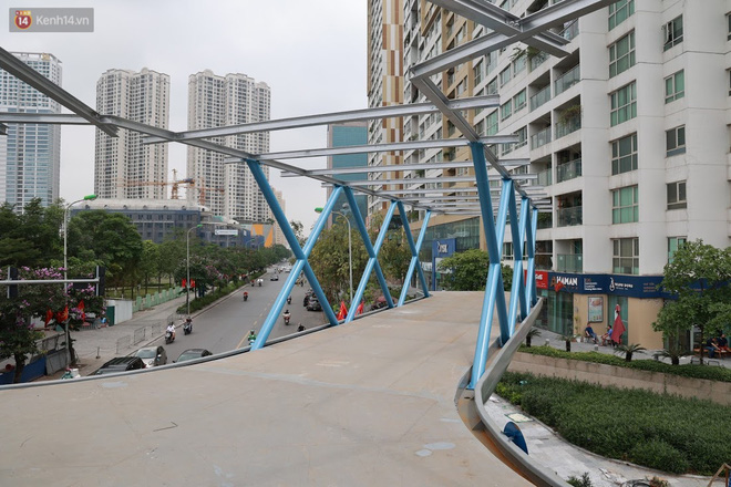 Ảnh: Chiêm ngưỡng cây cầu chữ Y độc nhất tại Hà Nội sắp đi vào vận hành - Ảnh 6.