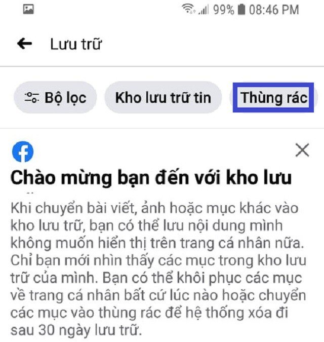 Mẹo khôi phục bài viết đã xóa trên Facebook siêu đơn giản - Ảnh 3.