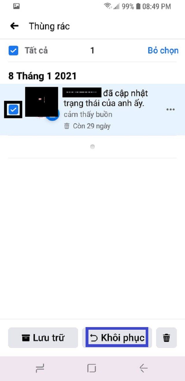 Mẹo khôi phục bài viết đã xóa trên Facebook siêu đơn giản - Ảnh 4.