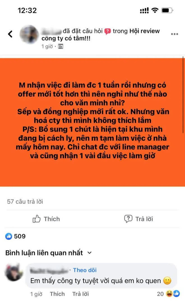  Hỏi khó: Đi làm được 1 tuần nhưng có nơi khác gửi offer tốt hơn thì nên nghỉ việc thế nào cho văn minh? - Ảnh 1.