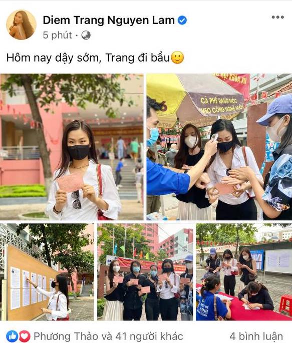 Sao Việt nô nức hưởng ứng ngày bầu cử - Ảnh 5.