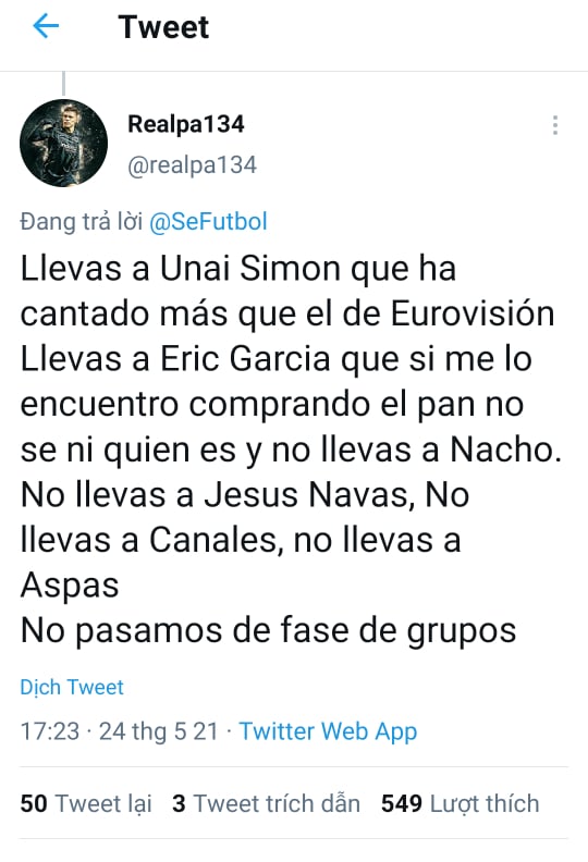 Dân mạng tranh cãi về danh sách ĐT Tây Ban Nha: HLV Luis Enrique bị tố anti Real Madrid, Adama Traore nằm không cũng dính đạn - Ảnh 5.