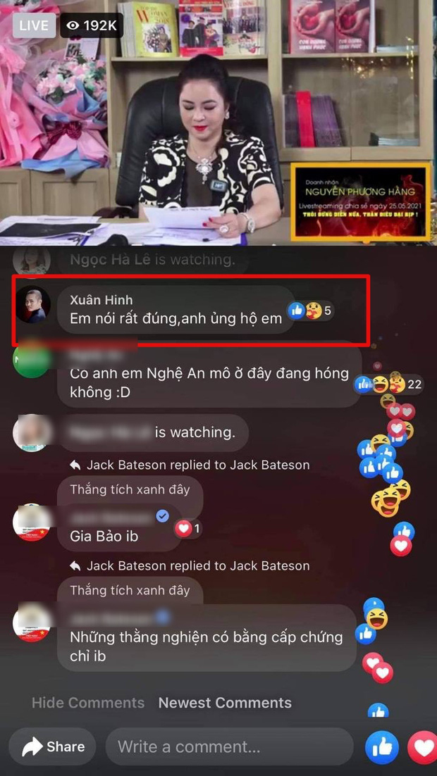 Vũ Khắc Tiệp, Quốc Trường lẫn dàn sao đổ xô cùng hóng xem livestream bà Phương Hằng đại náo showbiz - Ảnh 3. Vũ Khắc Tiệp, Quốc Trường lẫn dàn sao đổ xô cùng hóng xem livestream bà Phương Hằng đại náo showbiz - Ảnh 3.