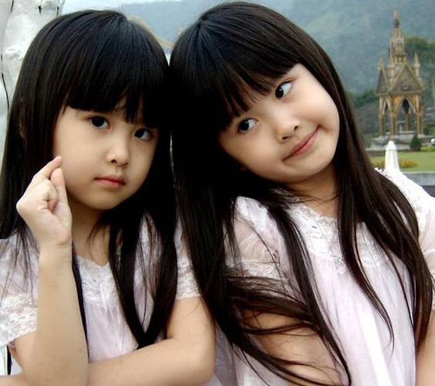 Cặp chị em sinh đôi thiên thần được mệnh danh đẹp nhất Đài Loan gây ngỡ ngàng với diện mạo ở tuổi thiếu nữ sau 16 năm - Ảnh 1.