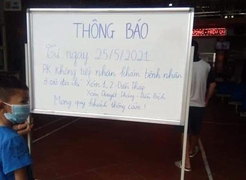 Phạt 70 triệu đồng phòng khám từ chối khám bệnh cho người dân vùng có ca mắc COVID-19 - Ảnh 1.