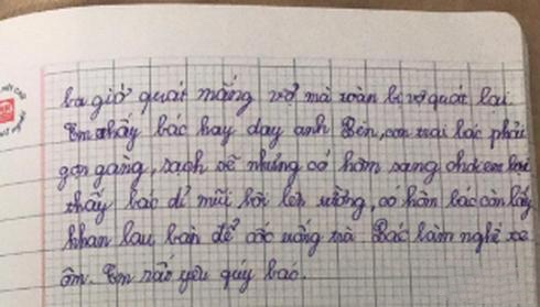 Cười xỉu với bài văn tả bác hàng xóm của cậu bé cấp 1 gây thù chuốc oán từ nhà ra ngõ! - Ảnh 2.