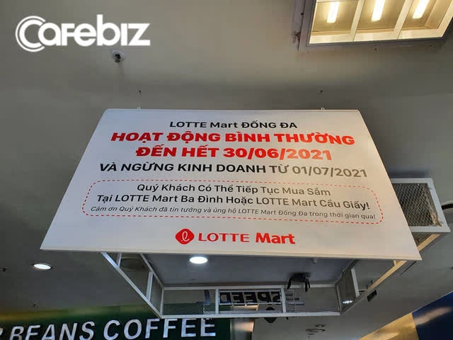 Một đại siêu thị đóng cửa giữa mùa dịch: Lotte Mart ở Mipec Tây Sơn sẽ ngừng hoạt động từ tháng 7/2021 - Ảnh 1.