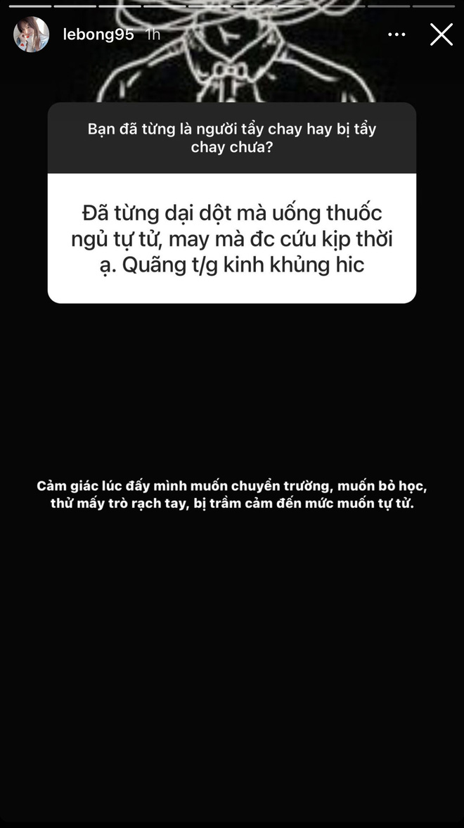 Hot TikToker Lê Bống kể về quá khứ từng rạch tay vì bị tẩy chay, sau đó lại trở thành kẻ bắt nạt người khác - Ảnh 5.