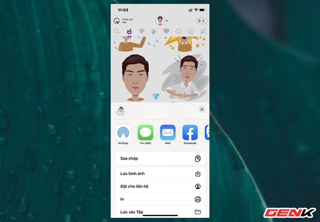 C&aacute;ch biến gương mặt của ch&iacute;nh bạn th&agrave;nh sticker h&agrave;i hước tr&ecirc;n smartphone - Ảnh 11.