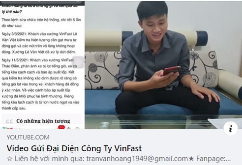 Chủ kênh YouTube GoGo TV lại đăng Video gửi đại diện VinFast” nhưng xoá ngay sau 1 tiếng - Ảnh 2.