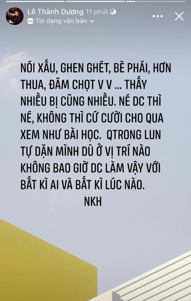 Ngô Kiến Huy bỗng đăng status đá xéo ai đó ghen ghét, bè phái giữa lúc dàn sao Running Man Việt mùa 2 gây tranh cãi? - Ảnh 1.