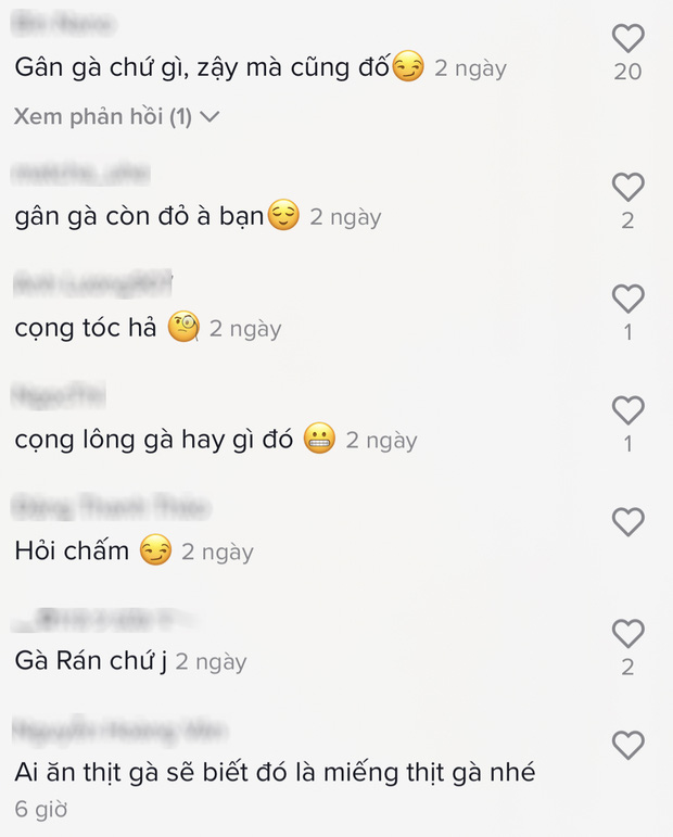 Cô gái đăng clip bảo ai hay ăn gà chắc sẽ biết đây là gì, dân mạng nhìn căng mắt mới thấy một chi tiết kinh dị - Ảnh 4.