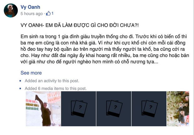 Tranh cãi nghi vấn Vy Oanh đăng ảnh sao kê từ thiện pha ke và còn chỉnh sửa nhiều lần, người trong cuộc phải lên tiếng ngay - Ảnh 3.