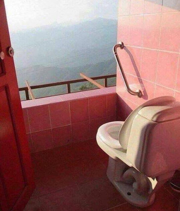 14 nhà vệ sinh có view độc nhất vô nhị, ngồi một lần là nhớ cả đời luôn - Ảnh 7.