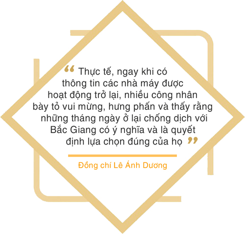 Chủ tịch UBND tỉnh Lê Ánh Dương: “Bắc Giang sẽ đóng góp cho cả nước về bài học ứng phó với dịch” - Ảnh 3.