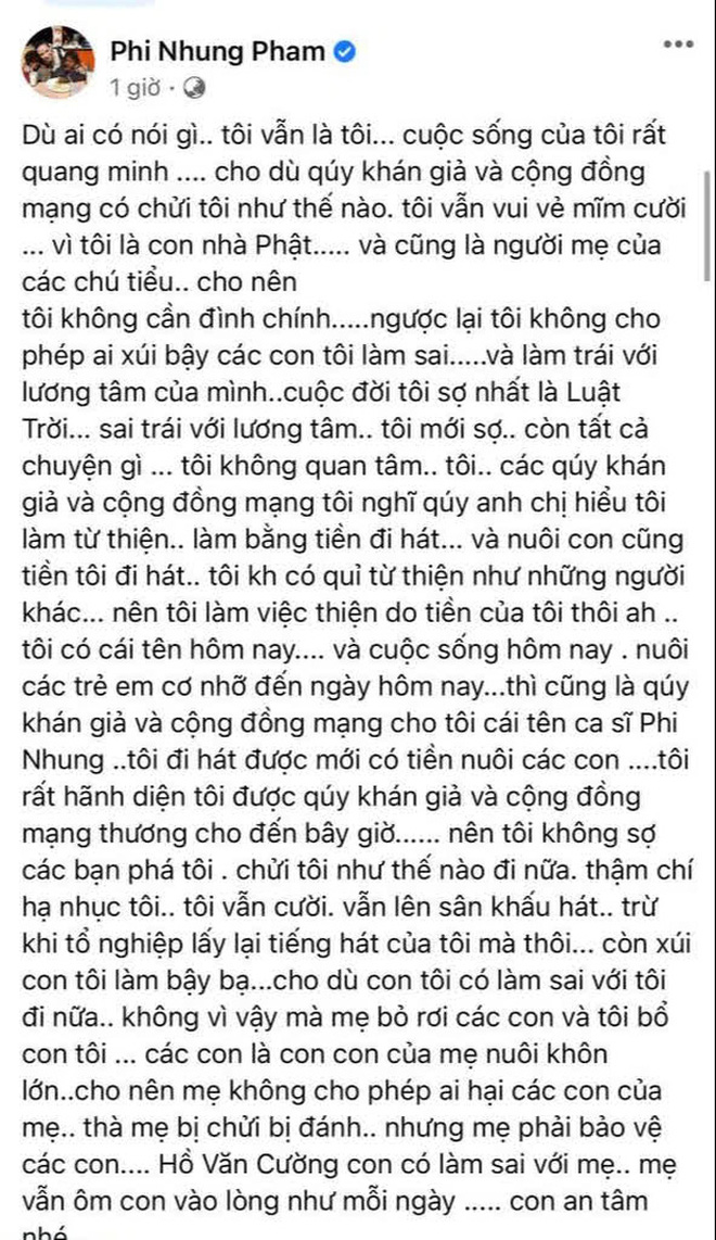 Phi Nhung cùng Hồ Văn Cường ngồi lại làm rõ ồn ào: Sốc khi bị con đâm sau lưng, phải đóng vai ác thì con mới chịu nghe lời - Ảnh 7.