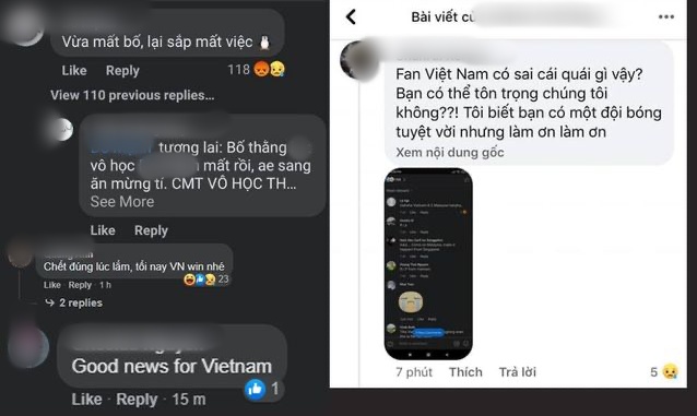 Một số CĐV Việt Nam cợt nhả trước cú sốc của HLV Malaysia, NHM nước bạn lên tiếng: Làm ơn chú ý cách cư xử - Ảnh 1.