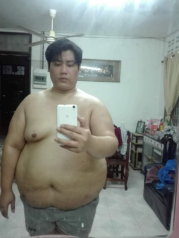Chàng mập Thái Lan giảm một lèo 81 kg rồi biến thành nam thần luôn - Ảnh 2.