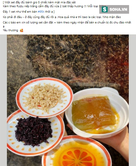 Mâm lễ hoa quả, rượu nếp sốt xình xịnh ngày Tết Đoan Ngọ, người bán chốt đơn không xuể - Ảnh 5. Mâm lễ hoa quả, rượu nếp sốt xình xịnh ngày Tết Đoan Ngọ, người bán chốt đơn không xuể - Ảnh 5.