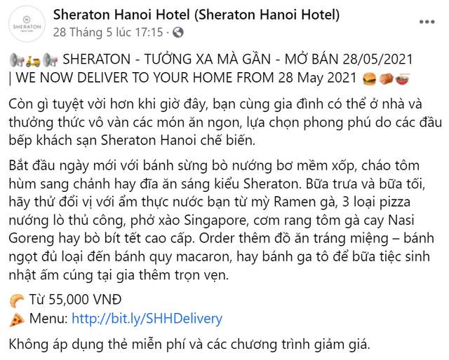 Phía sau việc loạt khách sạn 5 sao từng phục vụ nguyên thủ các nước chuyển sang bán đồ ăn sang chảnh ship tận nhà - Ảnh 1.