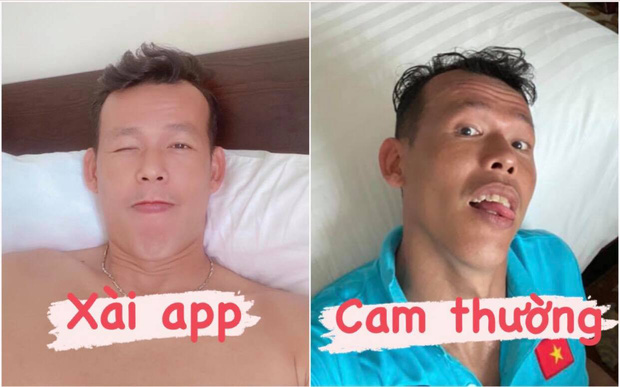  So ảnh xài app - cam thường của “cây hài mới nổi” Tấn Trường: Cà hơi mạnh tay nha chú, nhưng vui tươi nên vẫn ok! - Ảnh 1.