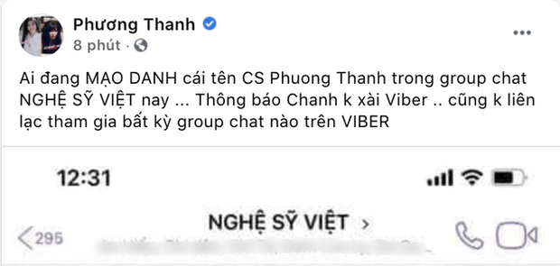 Cú twist không ngờ: 5 lần 7 lượt phủ nhận cuối cùng Phương Thanh cũng thừa nhận có tồn tại nhóm chat “Nghệ sĩ Việt”? - Ảnh 3.