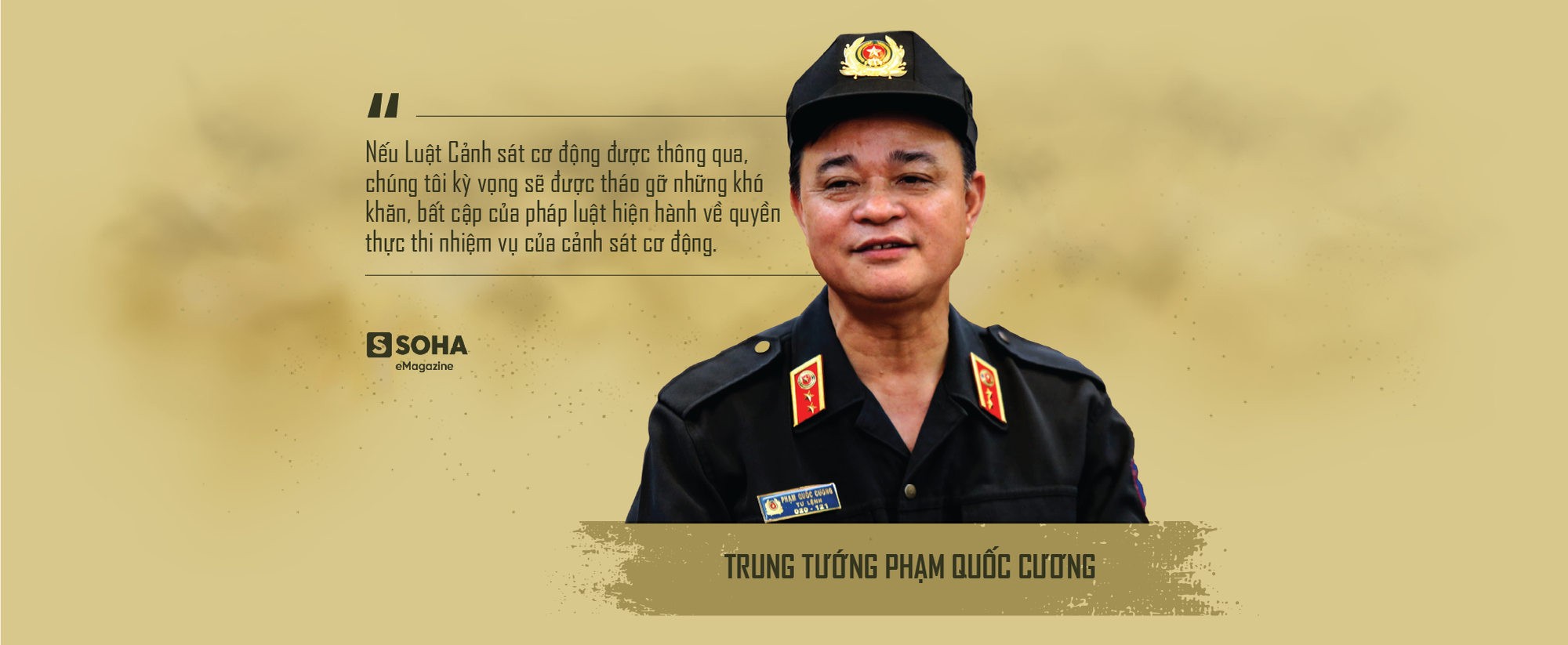 Trung tướng Phạm Quốc Cương: “Cảnh sát cơ động sẽ được trang bị máy bay, tàu thủy” - Ảnh 13.